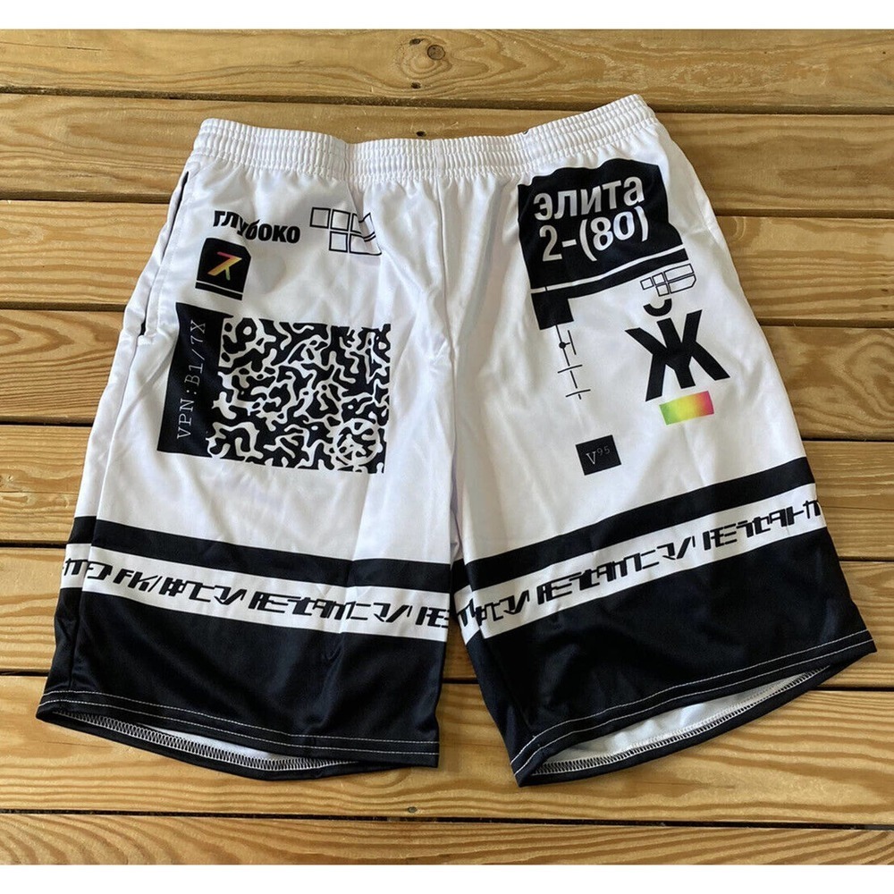 NEW Vapor 95 Men’s Black White Athletic Shorts Size 34